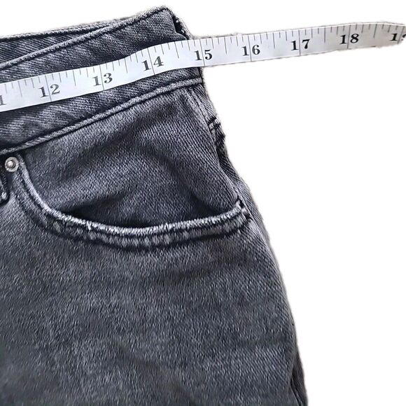 Pacsun Women’s Size 27 Distressed Mom Light Black Denim Jeans - Picture 8 of 14